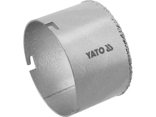 YATO Volfrámkarbid szemcsés lyukfűrész falazathoz és kerámiához, 103 mm (YT-43916)
