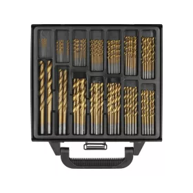   YATO Fémfúró készlet HSS 4241 TiN bevonattal, 1–10 mm, 99 részes (YT-44591)