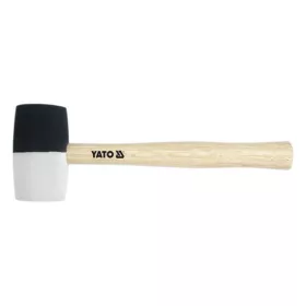   YATO Gumikalapács kétszínű (fekete-fehér) 50mm 370g (YT-4602)