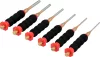 YATO Csapszegkiütő készlet 3–8 mm, 6 részes, 180 mm, CrV 6150 acél, titán bevonattal (YT-47138)