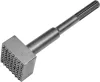 YATO Beton stokkoló fej SDS-Max 60 × 60 × 240 mm, betonfelület érdesítéséhez (YT-47348)