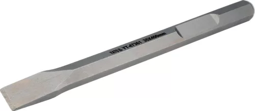 YATO Betonvéső lapos kivitelben bontókalapácshoz, HEX 28 mm, 35 × 400 mm (YT-47361)