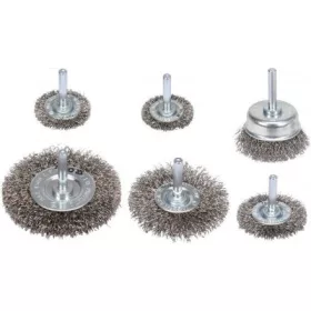   YATO Csapos körkefe és fazékkefe Inox készlet 6 részes (YT-47593)
