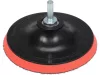 YATO Tépőzáras polírozókorong készlet 12 részes, 125 mm, M14 adapterrel (YT-47931)