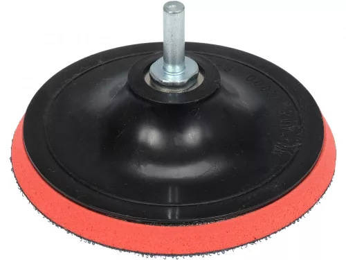 YATO Tépőzáras polírozókorong készlet 12 részes, 125 mm, M14 adapterrel (YT-47931)