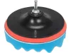 YATO Polírozó készlet 150 mm-es szivacsokkal, M14 tányérral és 8 mm-es adapterrel, 12 részes (YT-47932)