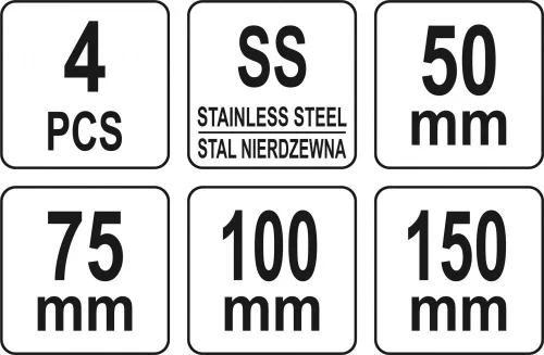 YATO Spakli készlet 5 db (YT-52790)