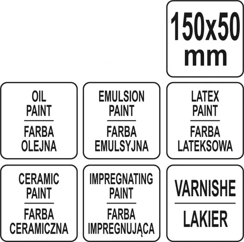 YATO Tapéta kefe E50X150 (YT-54642)