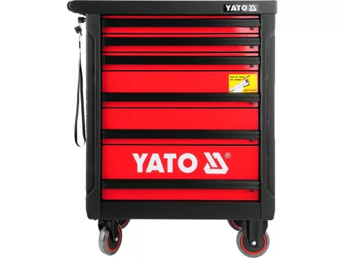 YATO Szerszámkocsi szerszámokkal 177 részes, 6 fiókos műhelykocsi (YT-5530)