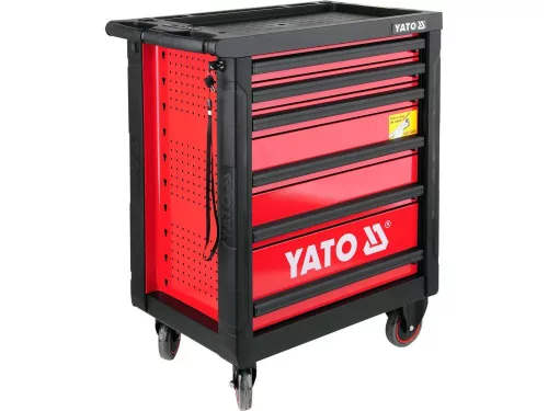 YATO Szerszámkocsi szerszámokkal 177 részes, 6 fiókos műhelykocsi (YT-5530)