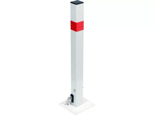 YATO Parkolóhely lezáró oszlop, lehajtható, kulcsos zárral, 600 mm  (YT-55756)