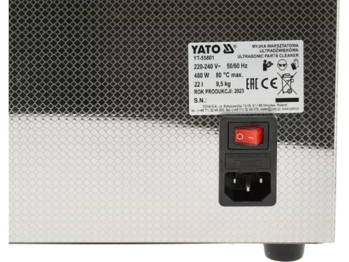 YATO ULTRAHANGOS ALKATRÉSZMOSÓ 22L (YT-55801)
