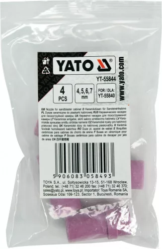 YATO Kerámia fúvókák YT-55840 grit (YT-55844)