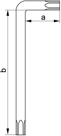 YATO Torxkulcs készlet T55 6db 35X164mm (YT-5833)