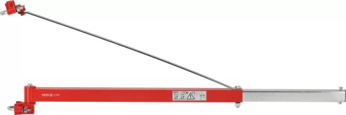YATO Forgatható csörlőtartó kar állítható 750–1100 mm kinyúlással, 300–600 kg, 180° (YT-59081)