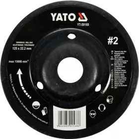 YATO Rotációs ráspolykorong közepes #2 125mm (YT-59169)