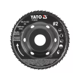 YATO RÁSPOLYKORONG KÖZEPES #2 120 X 22,2 MM (YT-59181)
