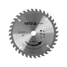   YATO Körfűrészlap fához 165 × 16 mm, 36 fogas TCT keményfém lapkákkal (YT-60591)