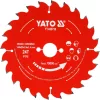 YATO Körfűrésztárcsa fához 140 × 20 mm, 24 fog, TCT keményfém, PTFE bevonattal (YT-608730)