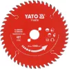 YATO Körfűrésztárcsa alumíniumhoz, TCT, 140 × 20 mm, 48 fog, PTFE bevonattal (YT-608750)