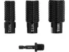 YATO Hengeres fareszelő készlet sarokcsiszolóhoz, M14, 20–30 mm, 4 részes (YT-61775)