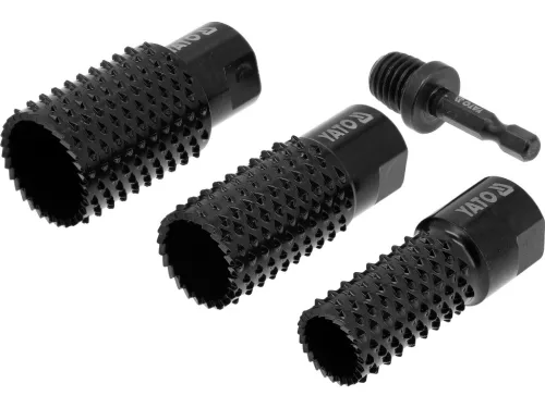 YATO Hengeres fareszelő készlet sarokcsiszolóhoz, M14, 20–30 mm, 4 részes (YT-61775)