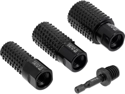 YATO Hengeres fareszelő készlet sarokcsiszolóhoz, M14, 20–30 mm, 4 részes (YT-61775)