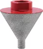 YATO Gyémánt kúpos marófej furatbővítéshez M14, 9–50 mm, sarokcsiszolóhoz, greshez és csempéhez (YT-61788)