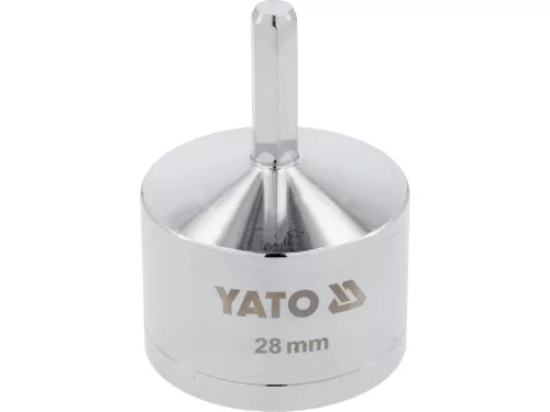 YATO Vörösrézcső tisztító kefe 28 mm, hatszög (HEX) befogás  (YT-63721)