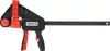 YATO Gyorsszorító 300 × 100 mm, 270 kg szorítóerő, egykezes, C45 acél sín (YT-63883)