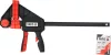 YATO Gyorsszorító 300 × 100 mm, 270 kg szorítóerő, egykezes, C45 acél sín (YT-63883)