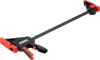 YATO Gyorsszorító 450 mm, 270 kg szorítóerő, 100 mm pofamélység, C45 acél sín (YT-63884)