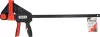 YATO Gyorsszorító 450 mm, 270 kg szorítóerő, 100 mm pofamélység, C45 acél sín (YT-63884)