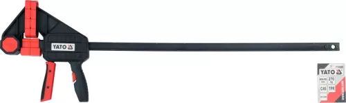YATO Gyorsszorító 600 × 100 mm, 270 kg szorítóerővel (YT-63885)