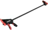 YATO Gyorsszorító 750 mm, 270 kg szorítóerő, 100 mm pofamélység, C45 acél sín (YT-63886)