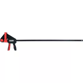   YATO Gyorsszorító 900 mm, 270 kg szorítóerő, 100 mm pofamélység, C45 acél sín (YT-63887)