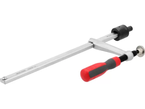 YATO Hegesztőasztal szorító gyorsállítással, CrV acél, 300 × 120 mm, 16 mm-es rögzítőcsappal (YT-63923)