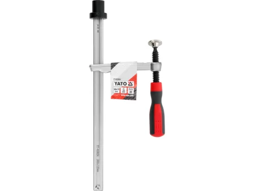 YATO Hegesztőasztal szorító gyorsállítással, CrV acél, 300 × 120 mm, 28 mm-es rögzítőcsappal (YT-63924)