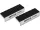 YATO Puha mágneses satupofa alumínium testtel és gumibetéttel, 75 × 30 × 10 mm, 2 db (YT-65000)