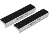 YATO Puha mágneses satupofa alumínium testtel és gumibetéttel, 125 × 30 × 10 mm, 2 db (YT-65002)