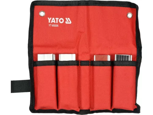 YATO Mágneses satupofa-védő készlet, 100 mm, 4 pár / 8 db (YT-65006)