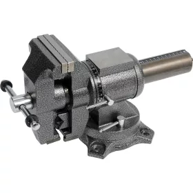   YATO Forgatható gépsatu 125 mm, 360°-os lakatos satu csőbefogóval és üllővel (YT-6506)