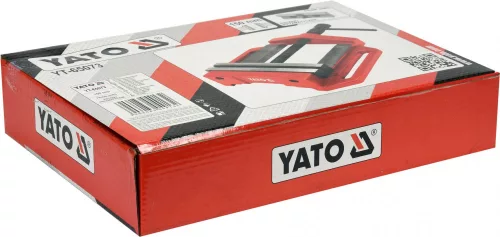 YATO Gépsatu 150 mm-es pofaszélességgel, edzett acél prizmás pofákkal (YT-65073)
