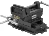YATO Keresztszános gépsatu 100 mm, kétirányú állítással, öntöttvas kivitelben (YT-65075)