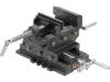 YATO Keresztszános gépsatu 100 mm, kétirányú állítással, öntöttvas kivitelben (YT-65075)