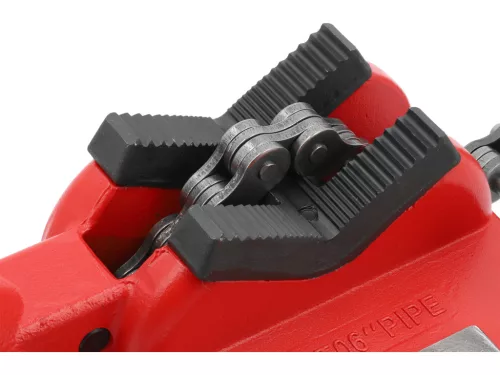 YATO Láncos csősatu 1/4”–6”, öntvény csőbefogó satu CrV pofákkal (YT-65090)