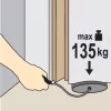 YATO Pumpás szerelőpárna 270 x 130 mm 135 kg (YT-67383)