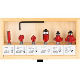 YATO Faipari maró készlet 6mm 6db (YT-68000)