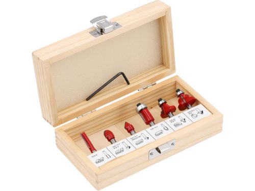 YATO Faipari maró készlet 6mm 6db (YT-68000)