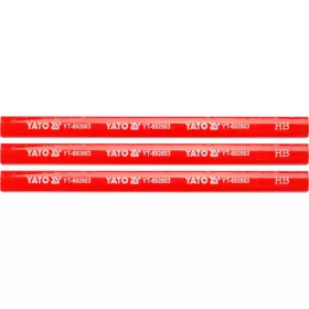YATO ÁCSCERUZA 175 MM FÁRA PIROS, 3 DB (YT-692603)